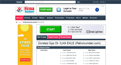 Desktop Screenshot of alanyafirmarehberi.com